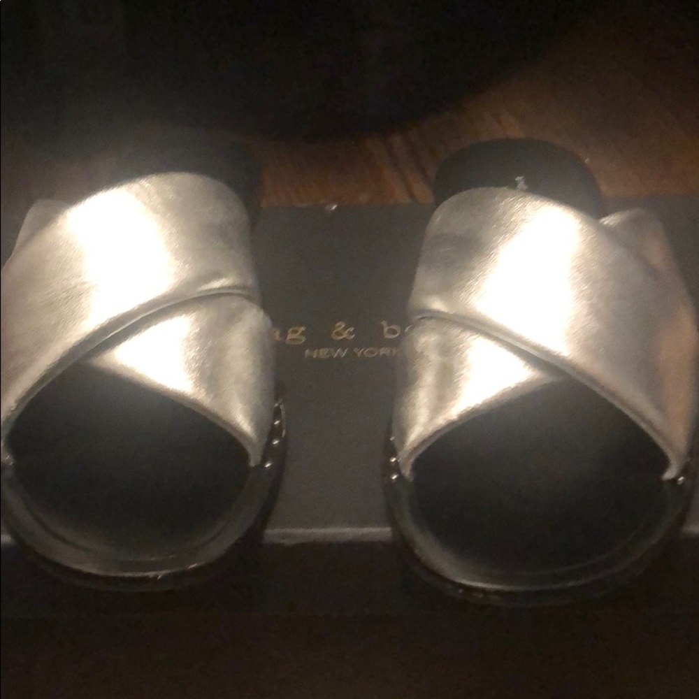 Rag and Bone flat sandal/slides